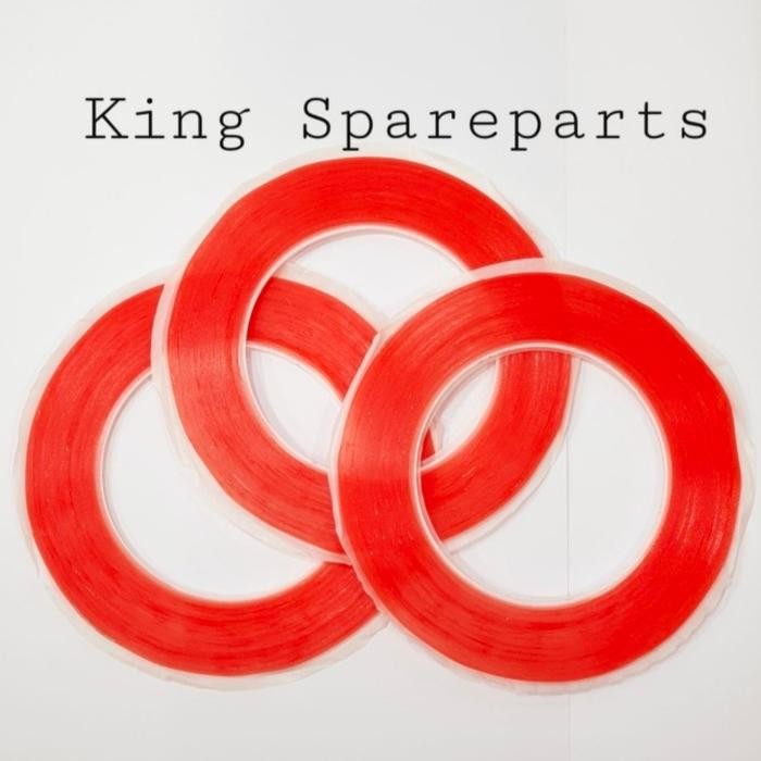 

Stok Baru DOUBLE TAPE 3M RED MERAH 0.5MM LEM LCD TOUCHSCREEN