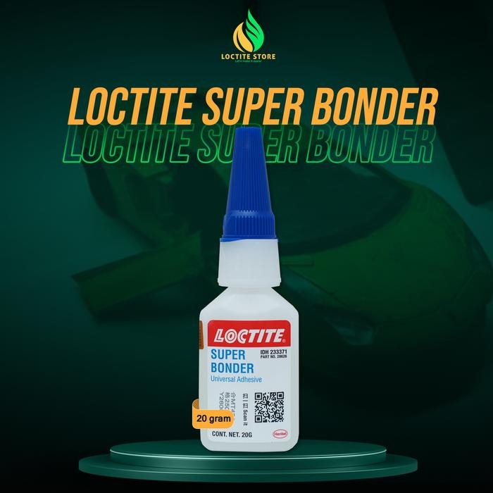 

Stok Baru LEM SUPER LOCTITE SUPERBONDER UNTUK PLASTIK BESI DAN MATERIAL RINGAN