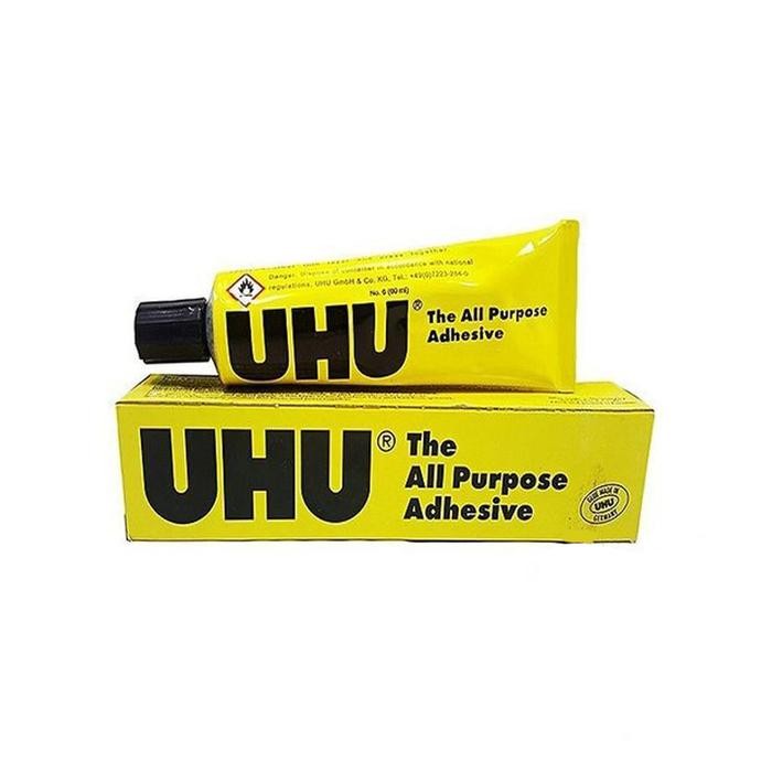 

Stok Baru UHU Glue All Purpose 60ml Lem Cair Liquid Perekat Serbaguna Murah