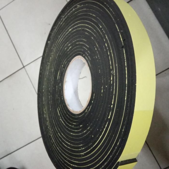

Stok Baru sponge tape 5mm x 25mm x 10mtr