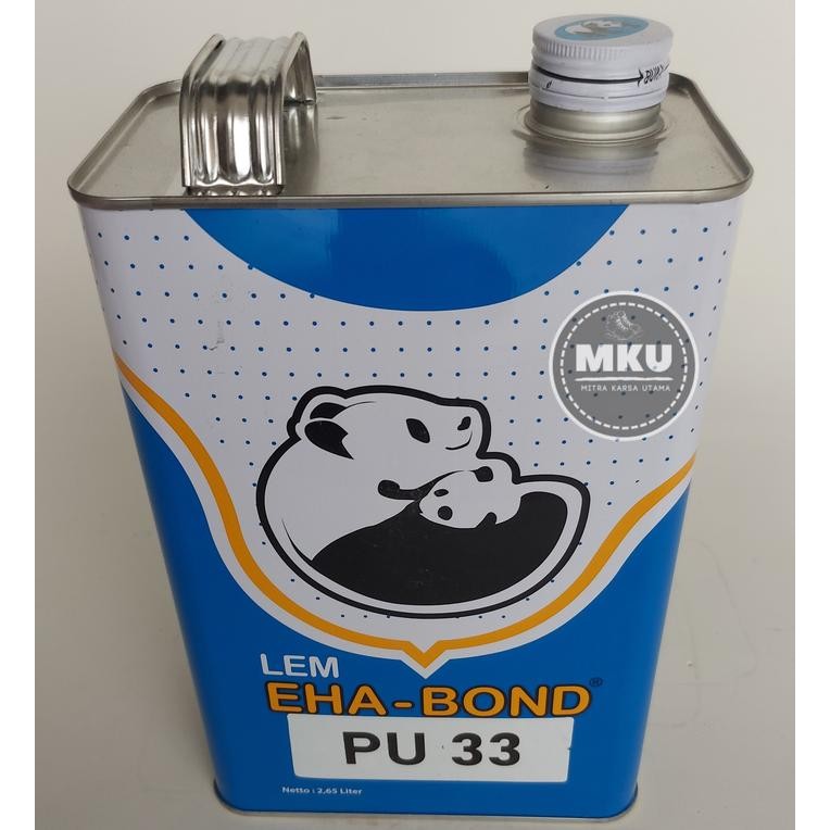 

Stok Baru Lem Putih Eha Bond PU 33 Galon