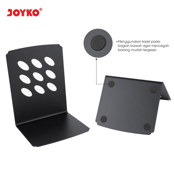 

Book End BESI / Penyangga Sandaran Penahan Pems Buku Rak Kantor Meja