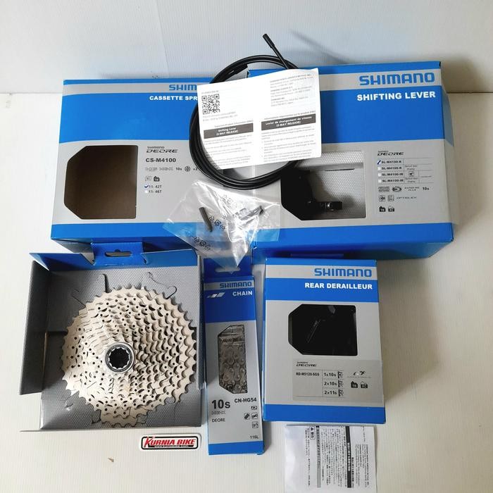 Terlaris Mini Groupset Shimano Deore 10 Speed