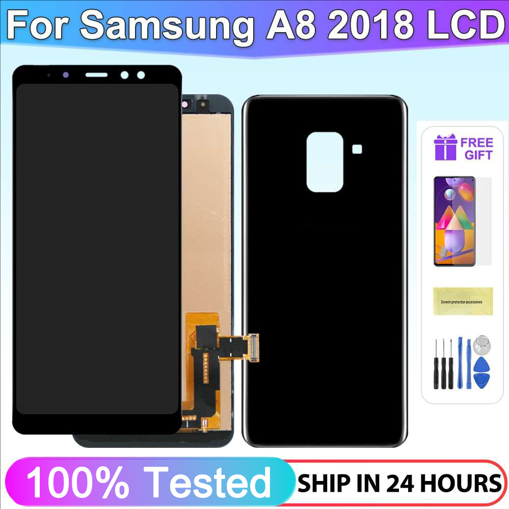 for Samsung Galaxy A8 2018 A530 LCD Display Touch Screen Digitizer Assembly For Samsung A8 2018 A530