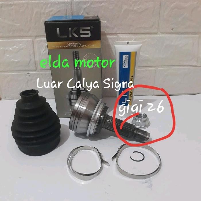 CV Joint Luar As Roda Depan Luar Calya Sigra