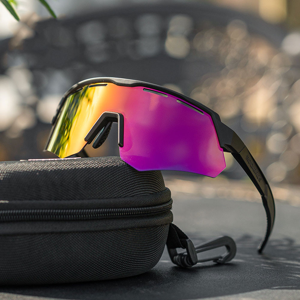 Terlaris, ROCKBROS Kacamata Hitam Berkendara Terpolarisasi Sepeda