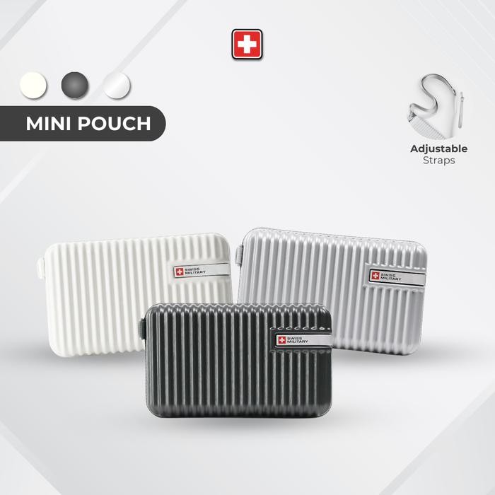 Swiss Military Hardcase Mini Pouch Tas Traveling