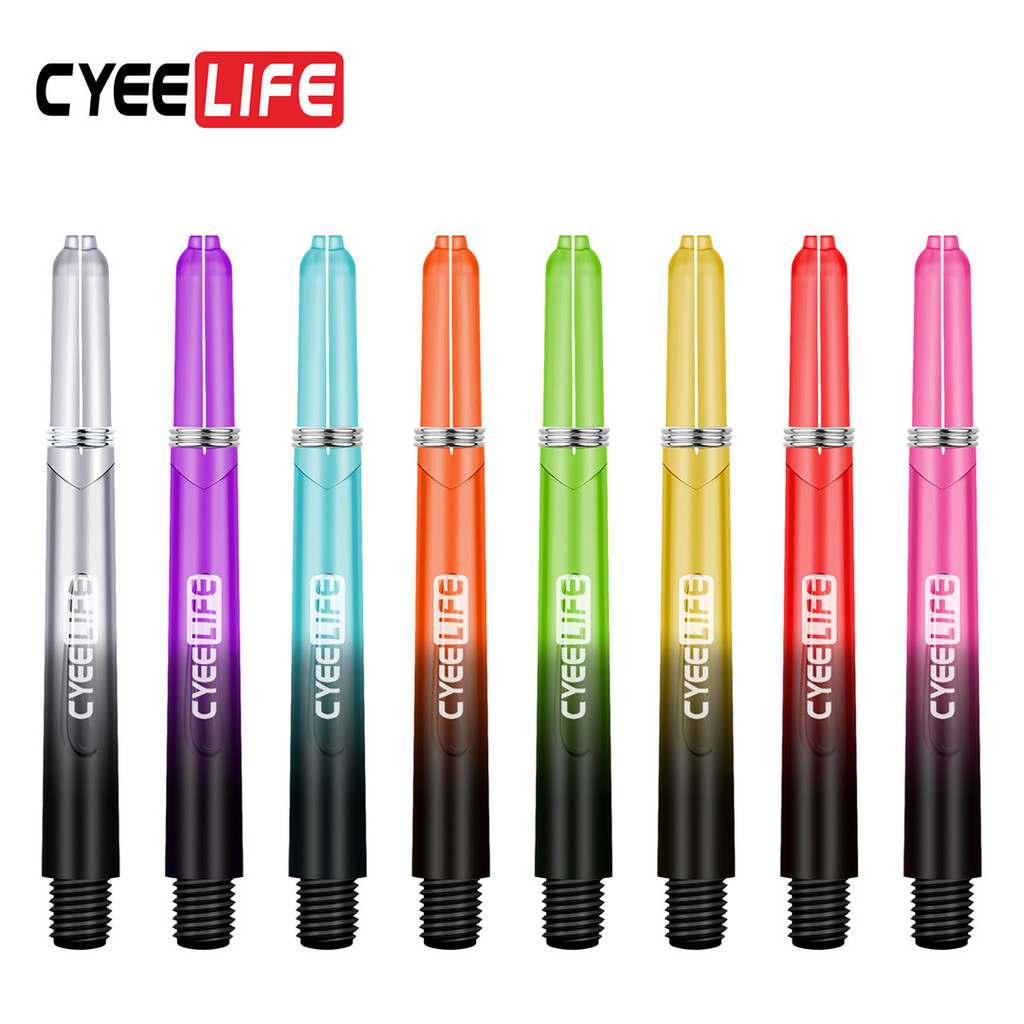 CyeeLife 30pcs 48mm Plastic Darts Shafts 4.5mm Screw Thread