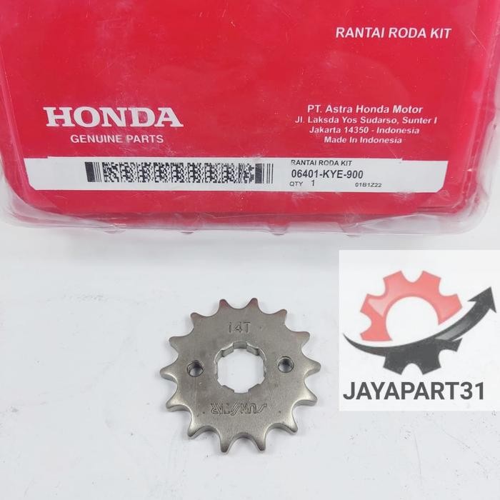 GEAR SET + RANTAI HONDA MEGA PRO MONO VERZA CB150R OLD KUALITAS ORI