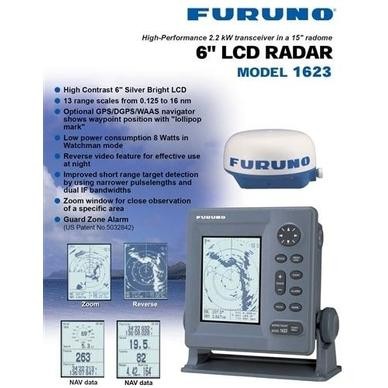 BISA TERMIN Radar Furuno 1623 FR1623 (16NM) FR 1623
