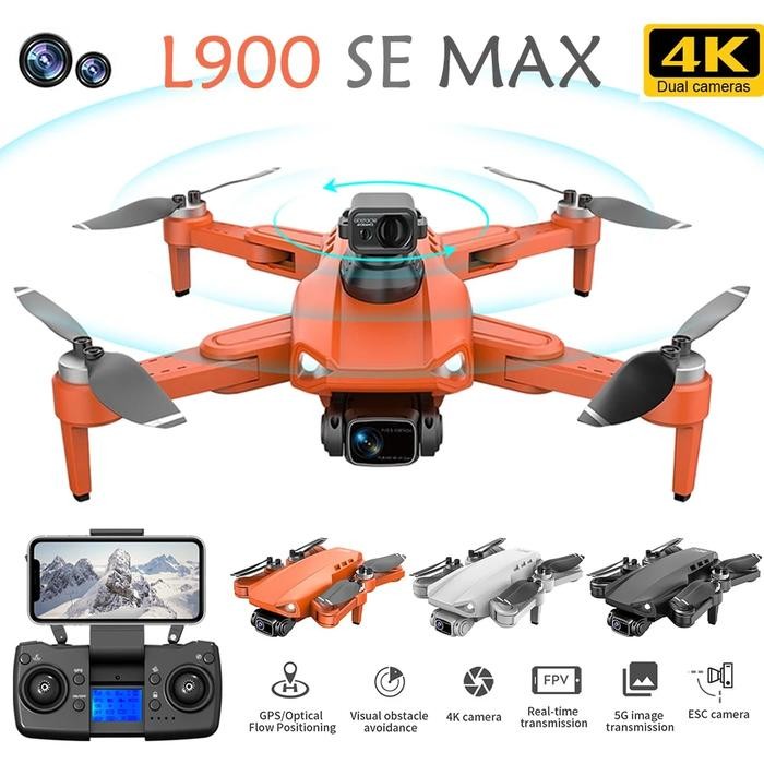 L900 PRO SE MAX GPS WIFI FLY Drone 4K Professional Quadcopter