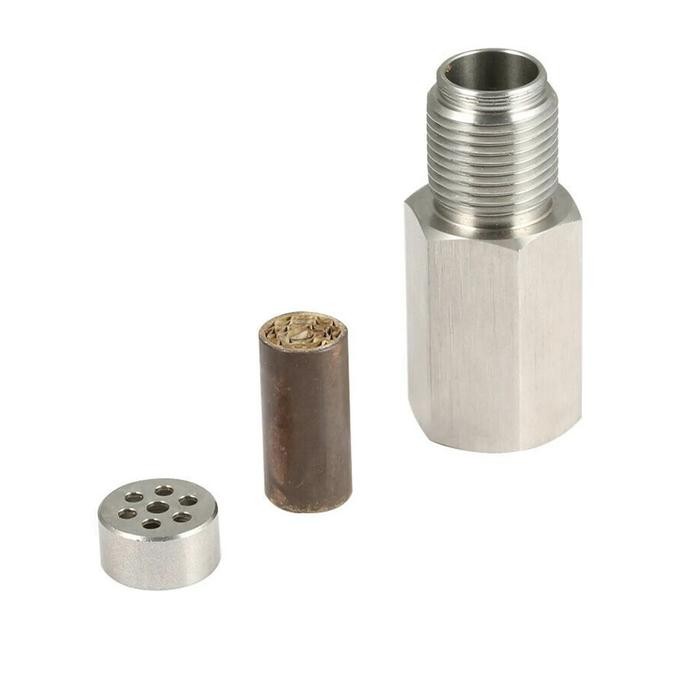 O2 Oxygen Sensor Car Extender Spacer Adapter With Mini Catalyst