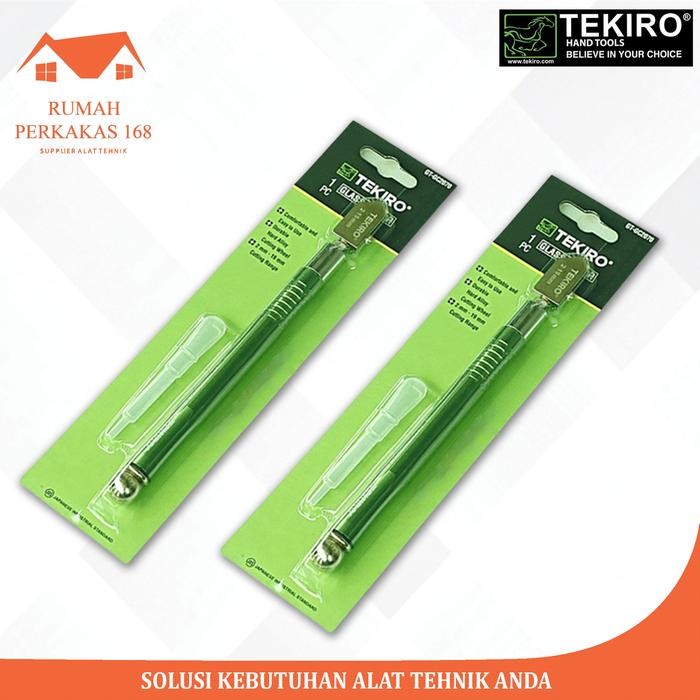 

Tekiro Pisau Potong Kaca 2-19Mm / Glass Cutter / Alat Pemotong Kaca