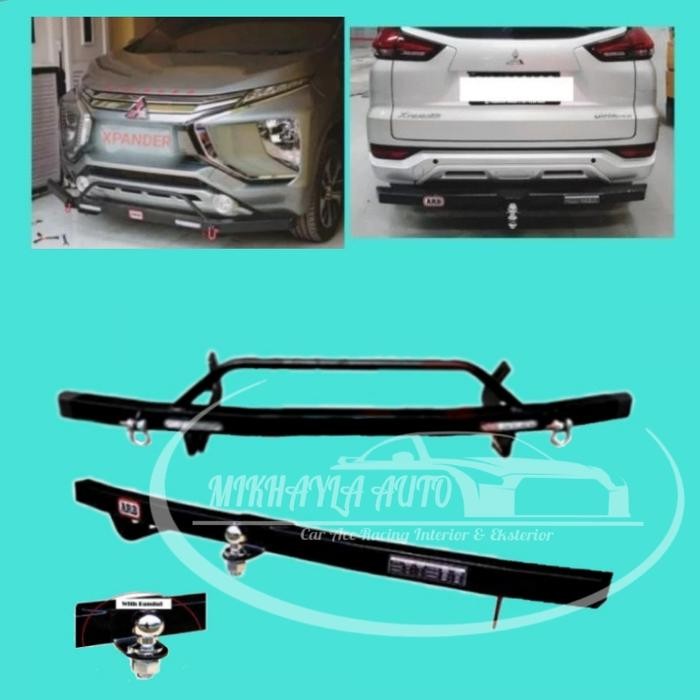Stok Terbatas Paket Towing Bar Pelindung Bemper Depan Belakang Xpander