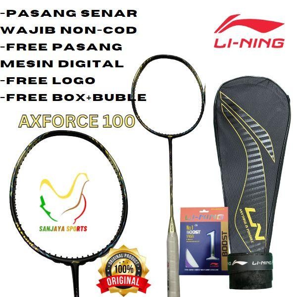 RAKET LINING BADMINTON BULUTANGKIS LINING AXFORCE 100 ORIGINAL