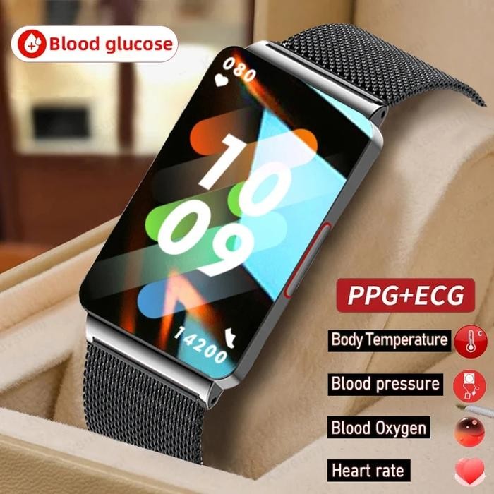 Non-invasive Blood Glucose Smart Watch Men Blood Pressure Measurement