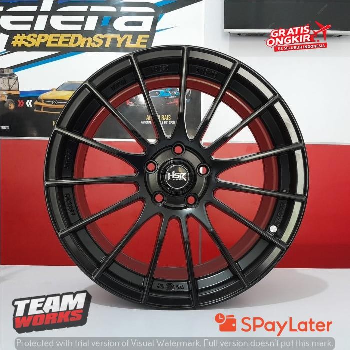 PAKETAN VELG BAN HSR UNTUK XPANDER R18 BAN 225 50 R18 VELG RACE