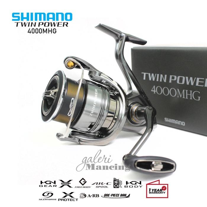 Hemat Reel Shimano Twin Power Fe 2500 3000 4000 5000 Mhg Shg Pg Xg [24] Hagane Ci4+ Made In Japan