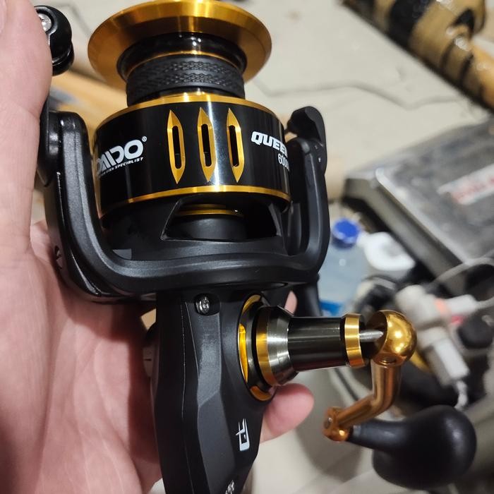 Paling Baik Reel Daido Queen Sea Spin Sw 6000 Power Handel