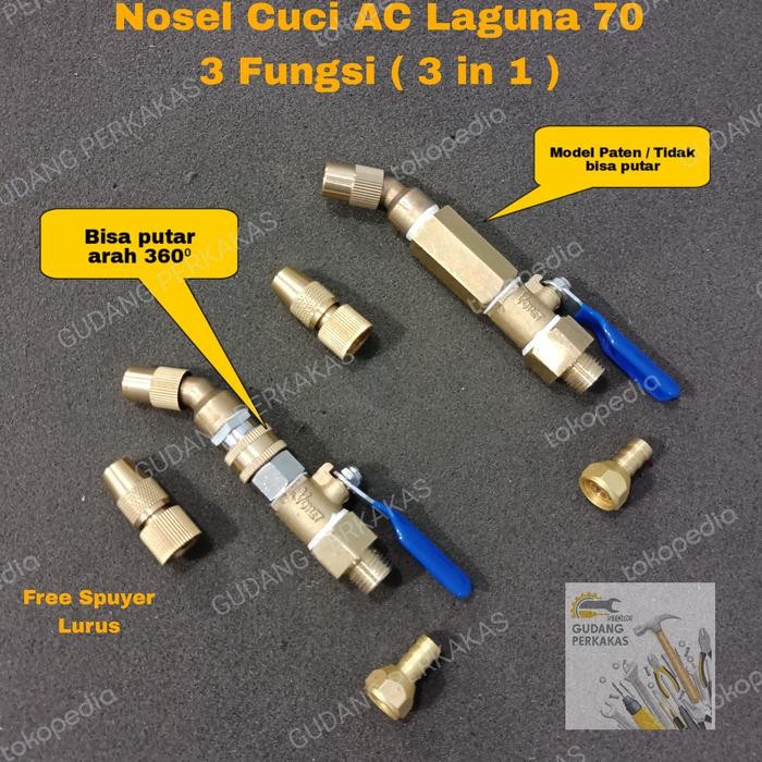 Nosel Cuci Ac Universal - Lakoni Laguna70 Pompa Dc Jet Washer Cleaner