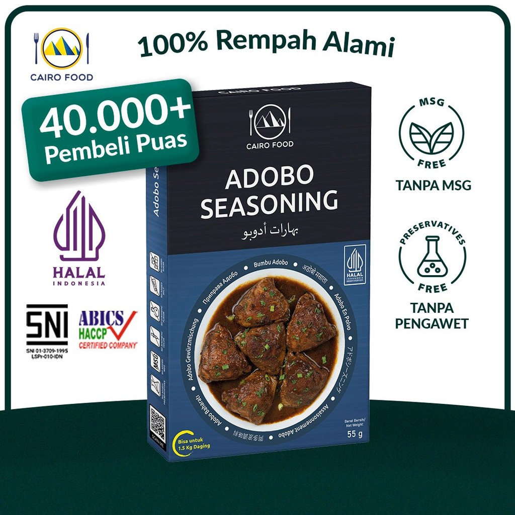 

Bumbu Adobo Spice Mix Sehat - Cairo Food