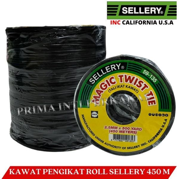 

PROMO! Pengikat Magic Twist Tie 480M HITAM SELLERY 59-135