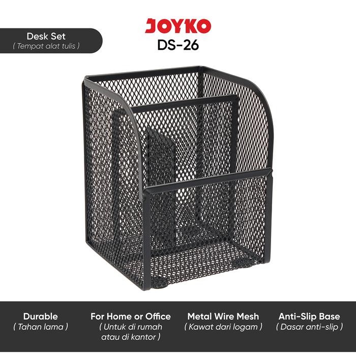 

PROMO! Desk Set Pen Holder Tempat Alat Tulis Jaring Jala Joyko DS-26