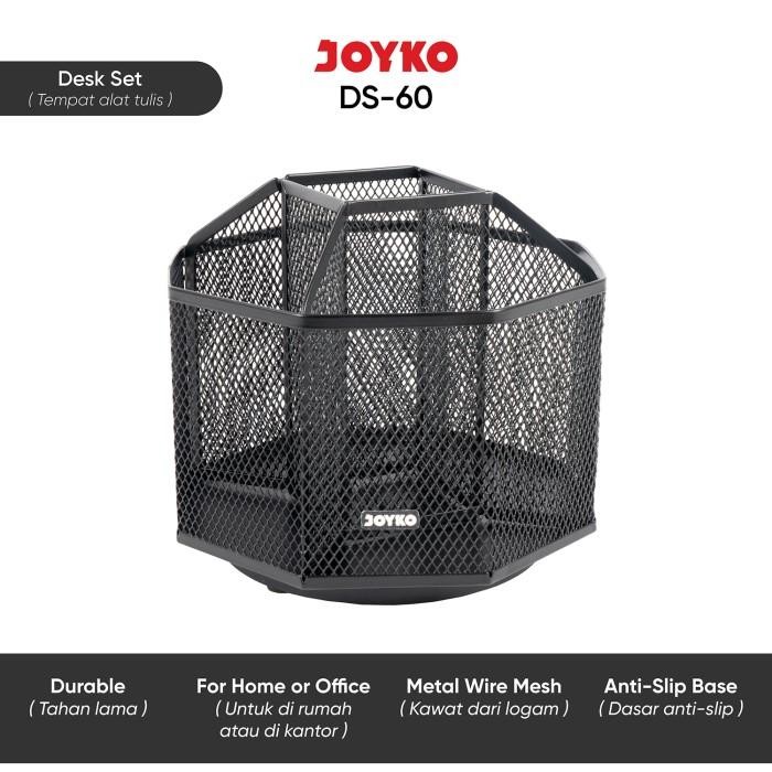 

TERBARU! Tempat Alat Tulis Desk Set Pen Holder Joyko DS-60