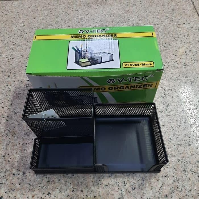 

Desk Set V-Tec VT-9058 Besi / Tempat Pensil Meja V-Tec VT-9058