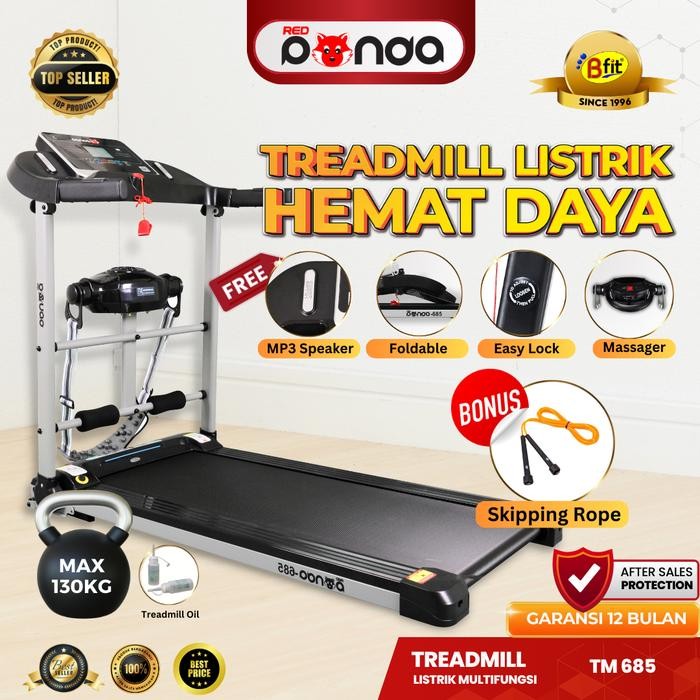 Redpanda Multifunction Treadmill 685 - Treadmill Listrik Termurah