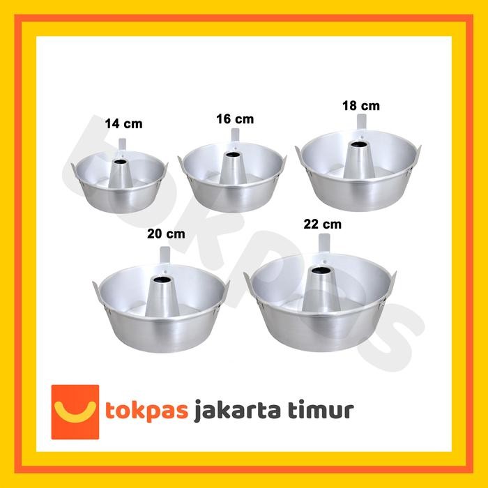 Loyang Chiffon Miring Tanpa Sambungan Press Bolu Sifon Bongkar Pasang Alumi Tebal Gratis Ongkir Terb