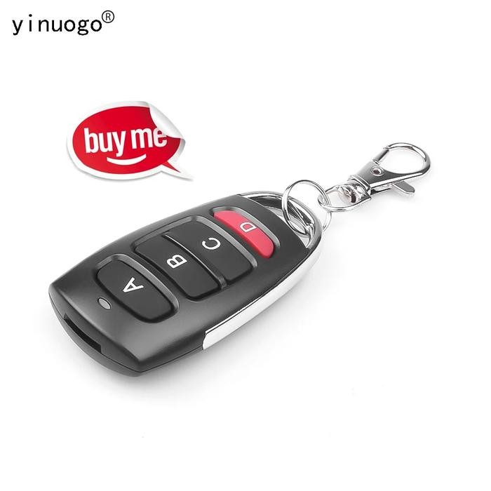 Multi Brand 433MHz Remote Control Garage Door Opener 433.92MHz Remote