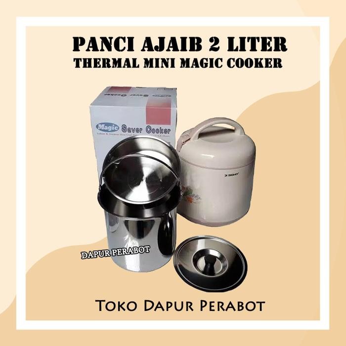 PREMIUM PANCI PERALATAN TERMOS SERBAGUNA MASAK NASI AJAIB