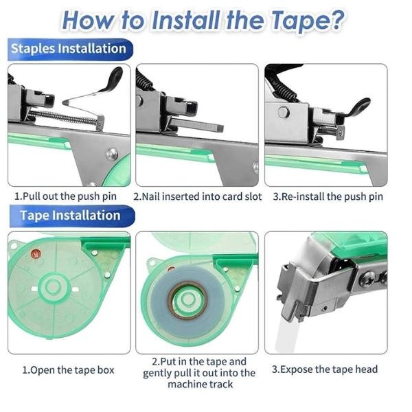 TapeTool Alat Pengikat Batang Tanaman Cabe Tomat