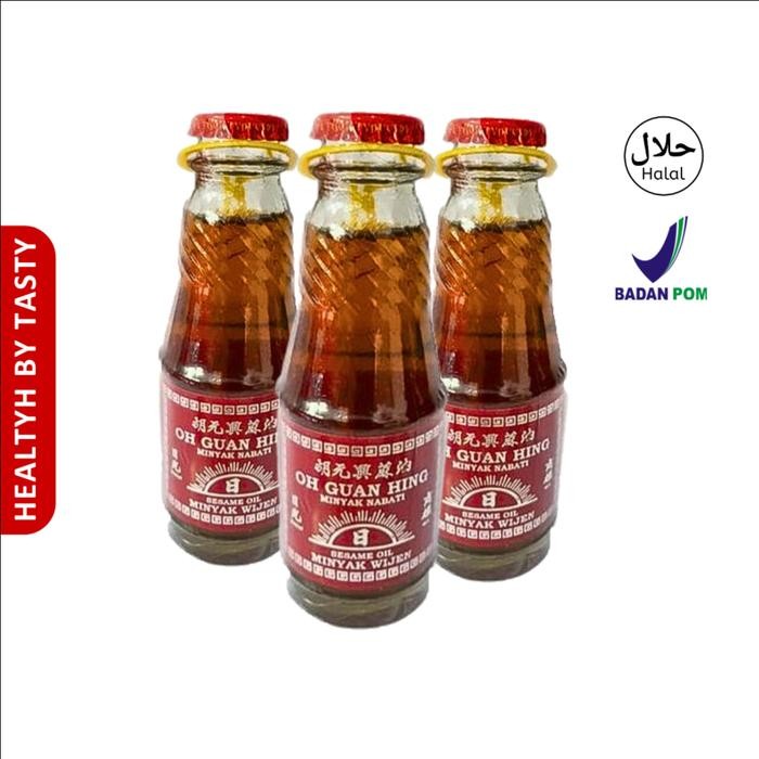 

New Minyak Wijen Oh Guan Hing Sesame Oil Halal Cap Matahari