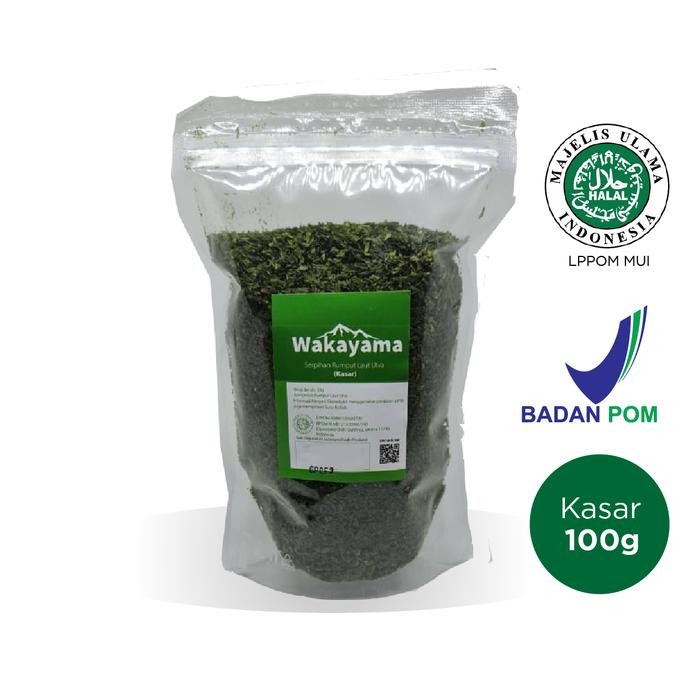 

New Aonori Rumput Laut KASAR - Seaweed 100g