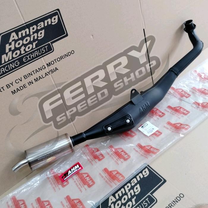 AHM Ampang Hoong Motor Malaysia Knalpot Ahm Stainless Fizr Fiz Force 1 / Knalpot Ahm Fizr Fiz Force