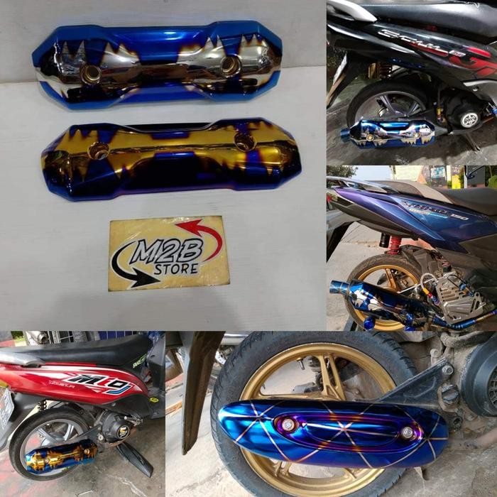 Cover tameng Knalpot Zoomer thailand motor beat vario scoopy mio j terlaris