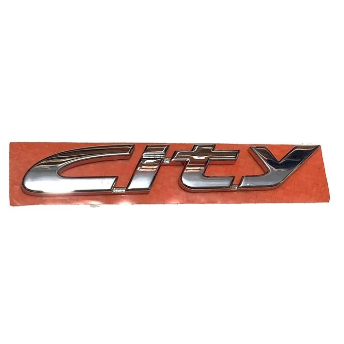 Emblem Logo "City" Untuk Mobil Honda City Z 1999 2000 2001 2002 Original