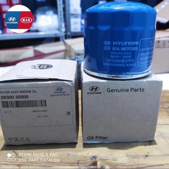 Filter Oli / Saringan Oli Hyundai Genuine Part