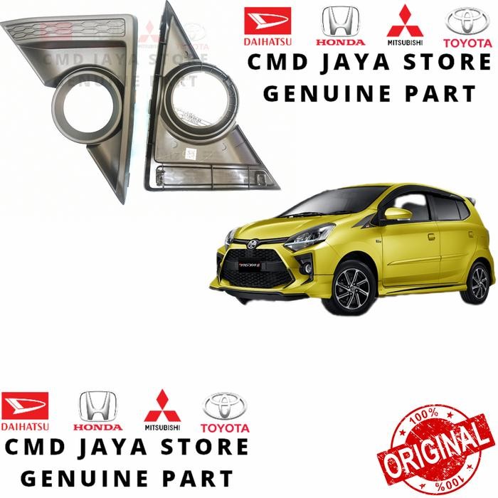 Cover Foglamp Ring Foglamp Toyota Agya 2020-2021 Set Original