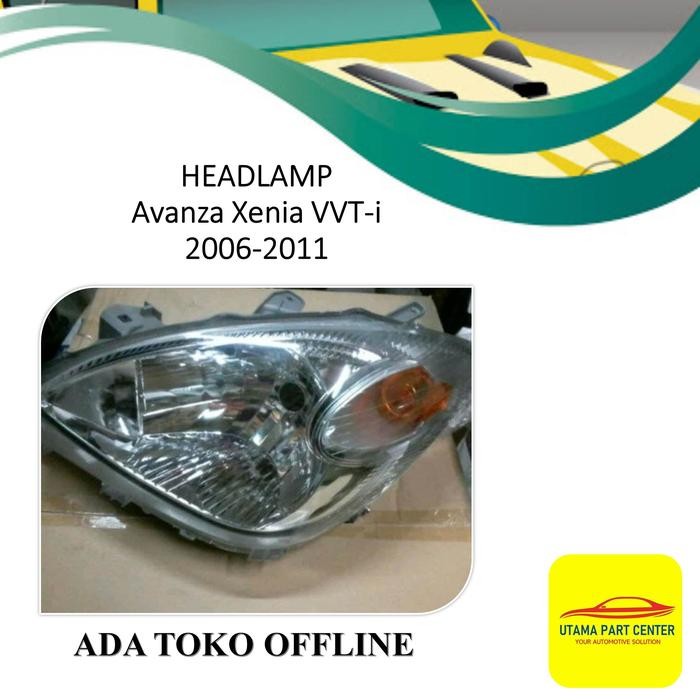 Lampu Depan Avanza Xenia Headlamp Mobil Avanza Xenia Vvt-I 2006-2011