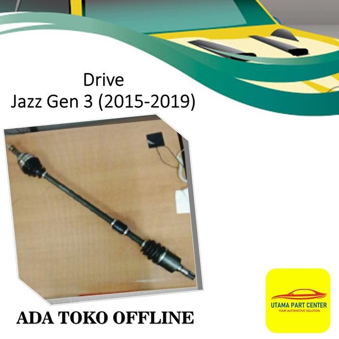 Driveshaft Drive Shaft Cv Joint As Roda Komplit Jazz Rs Gen 3 2015-Up