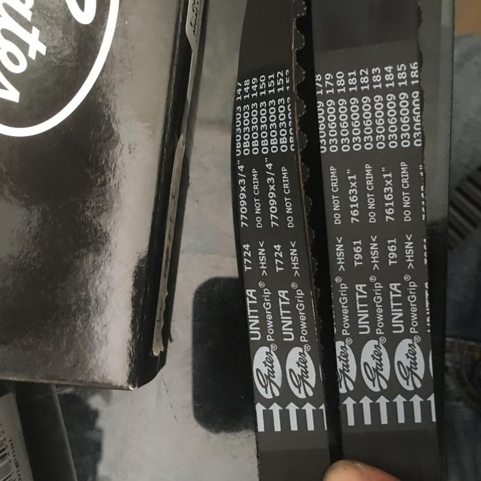 Timing Belt L300 New, Kuda Diesel. Gates 2Pc