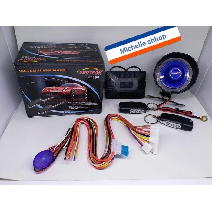 PREMIUM Alarm mobil model kunci lipat mobil grand livina