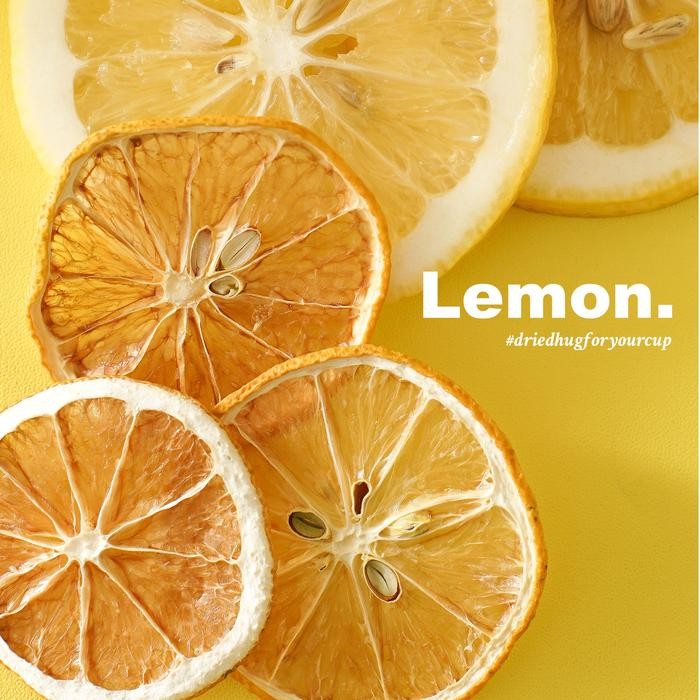 

PREMIUM Lemon kering 100g dried lemon garnish lemon garnishan