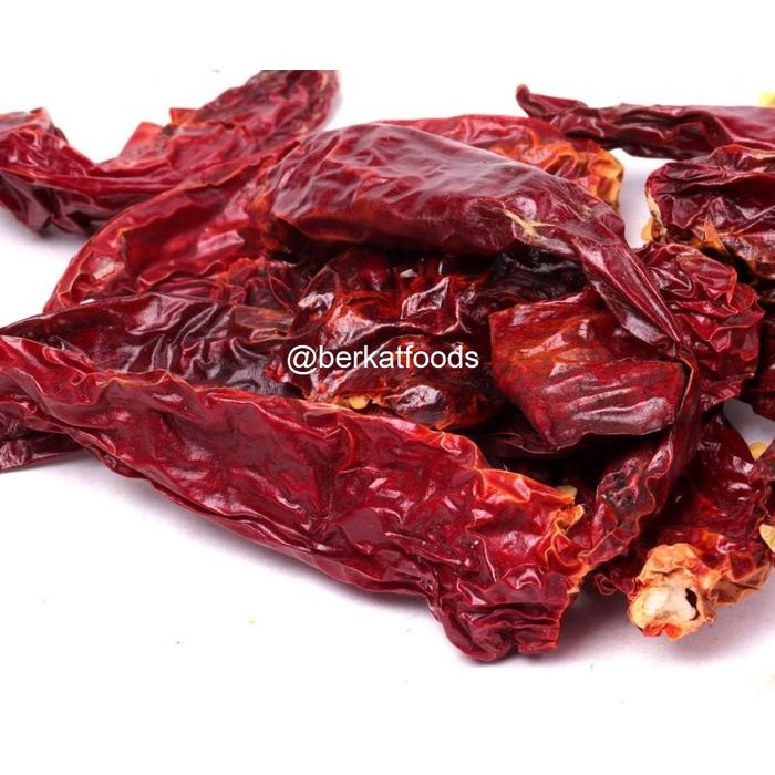 

PREMIUM Dry Red Chili India / Cabe Kering Indian / Whole Chillies Mirch Chilli