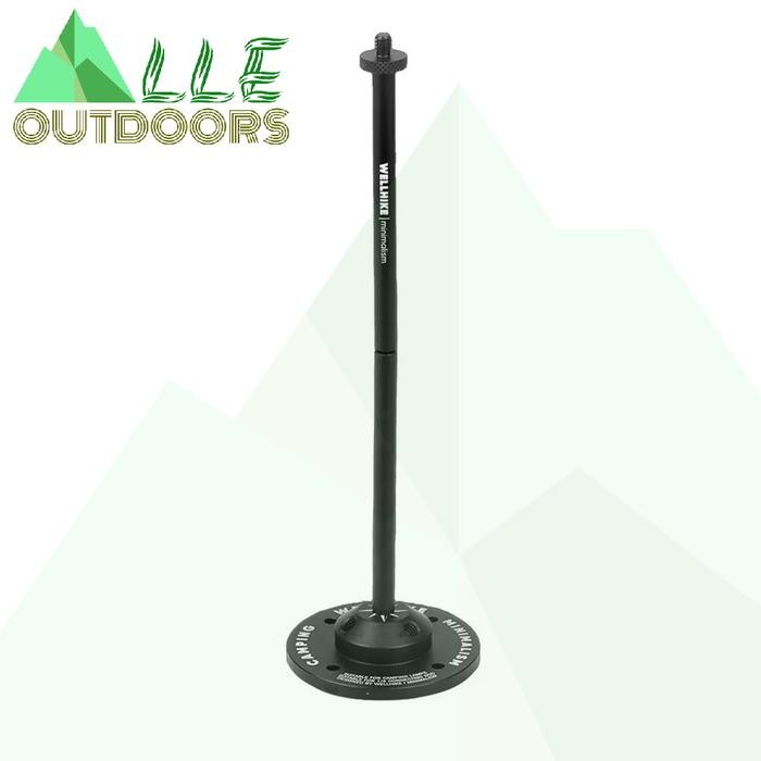 PREMIUM WELLHIKE Outdoor Camping Light Stand Lantern, Tiang Lampu Camping