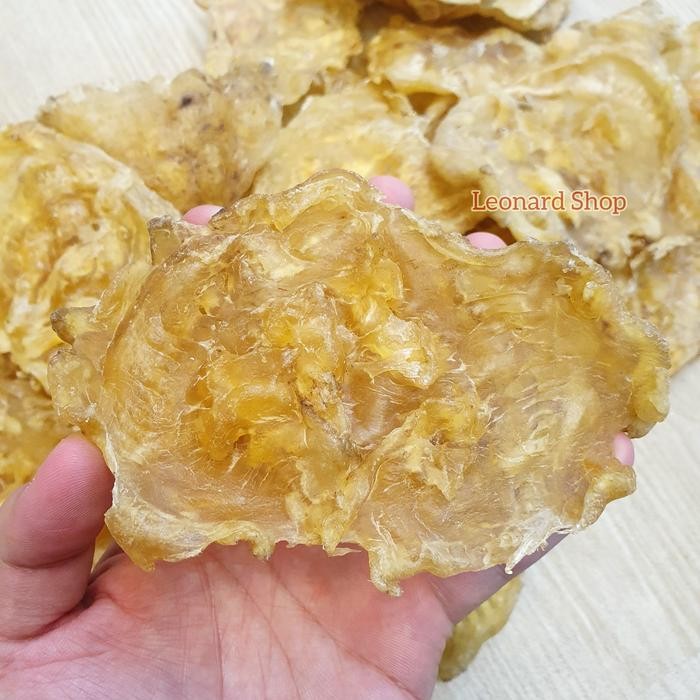 

PREMIUM Hipio Kerapu Kering Super Gelembung Perut Ikan Hupio Yi Phiau Yu Jiao