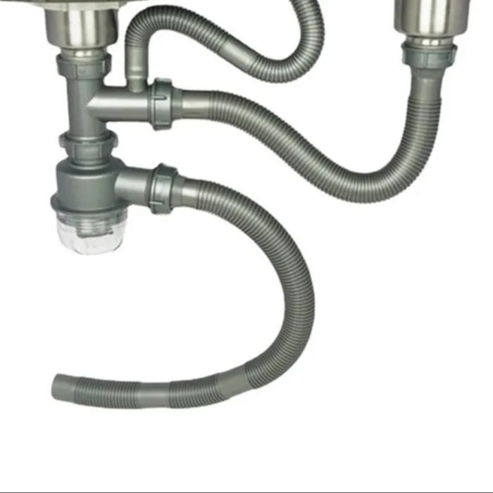 PREMIUM PAKET LENGKAP AFUR SELANG BAK CUCI PIRING 2 LUBANG AFUR SINK 2 LUBANG